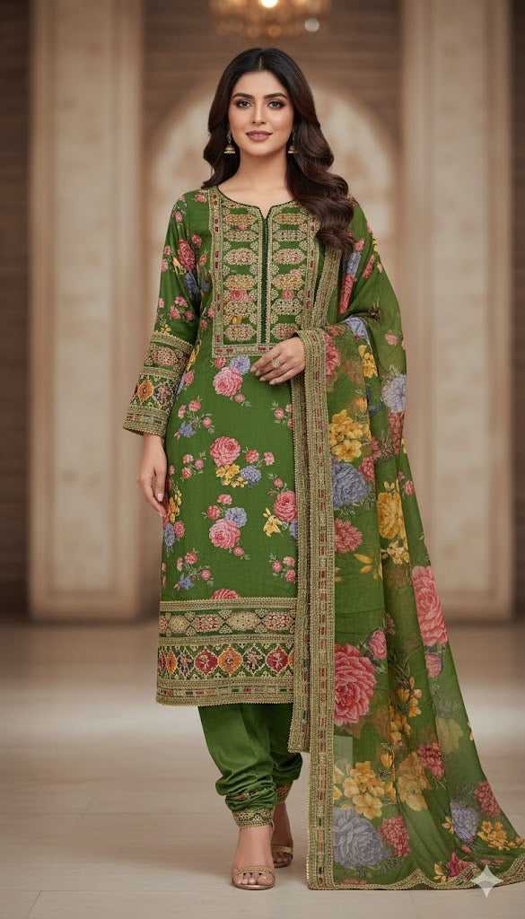 Ethnic wear for daily use (3 pcs set from India) Size Large 44" chest