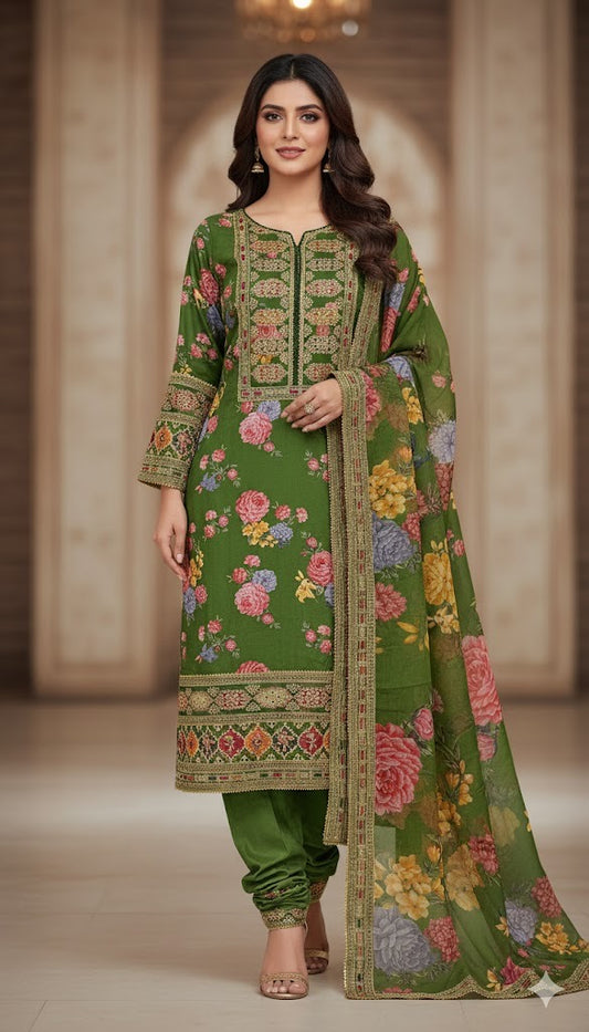 Ethnic wear for daily use (3 pcs set from India) Size Large 44" chest